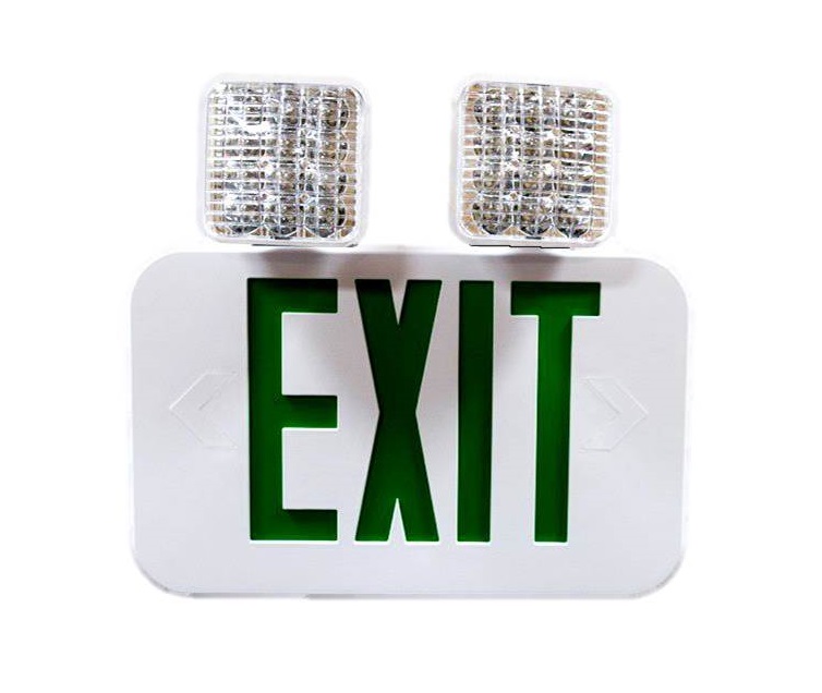 PAC0822 Thermoplastic Micro Combo Exit/Emergency Light