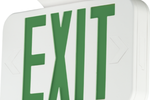 PAC0433 Thermoplastic Micro LED Exit Signs